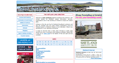 Desktop Screenshot of links2.shetland.co.uk