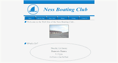 Desktop Screenshot of nessbc.shetland.co.uk