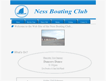 Tablet Screenshot of nessbc.shetland.co.uk